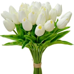 5/10 db Tulipán mesterséges tulipán csokor PE hab hamis virágok otthoni kert hálószoba dekoráció esküvői parti dekoráció virágcsokor
