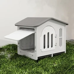 Nhà Carrier Thùng Nhà cho chó Cũi Chuồng Biệt thự ngoài trời lớn Nhà cho chó Giường chơi Bút Casa Para Perros Đồ nội thất cho chó Fg25