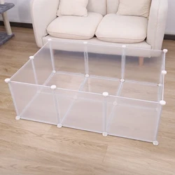 Cawell Anifeiliaid Bach Cŵn Anifeiliaid Anwes Plygadwy Cŵn Anifeiliaid Anwes Playpen Crate Ffens Cŵn Bach Cenel Ymarfer Corff Hyfforddi Cawell Ci Bach Cath Gofod Cyflenwad Cŵn