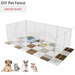 Bakod ng Aso Alagang Hayop Playpen DIY Animal Cat Crate Cave Multi-functional Sleeping Playing Kennel rabbits guinea pig Cage Dog House