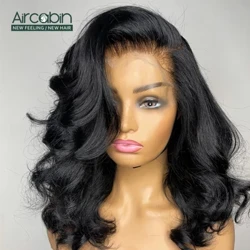 Fufulu Fa'atama'i Puupuu Bob Wig Laulu Tagata Mu'a Fu'a Pasila Laulu 8 I le 16 Inisi 4x4 Tapuni Wig T Vaega Tutotonu Lace Bob Wig mo Fafine