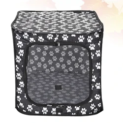 600 D Casă de exterior pentru câini Ladă moale pentru câini Tarc pentru câini Mici Cort pentru câini Ladă pentru câini din țesătură Tacuri pentru câini dreptunghiulare Cort pentru pisici Câini