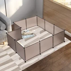 20 dona panellar DIY uy hayvonlari o'yingohi pitomnik panjarasi yugurish o'yin qalami qafasi mushukcha quyon mushuk quyonlari Gvineya hamsteri sandiqli uy to'sig'i