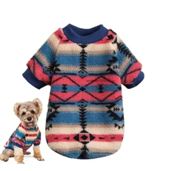 Mainit na Damit ng Aso para sa Maliit na Dog Coat Jacket Mga Damit sa Taglamig para sa Mga Aso Mga Pusa Damit Chihuahua Cartoon Pet Sweater Costume Apparels