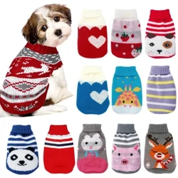 Haina caldă pentru câini pentru paltoane pentru câini de talie mică Jachetă Haine de iarnă pentru câini Îmbrăcăminte pentru pisici Chihuahua Pulover pentru animale de companie din desene animate Îmbrăcăminte pentru costum