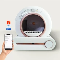 Smart selvrensende kattesandkasse Automatisk rengjøring kattetoalett-app Kontroll Lonic Deodorizer kattesandbrett Arenero Gato