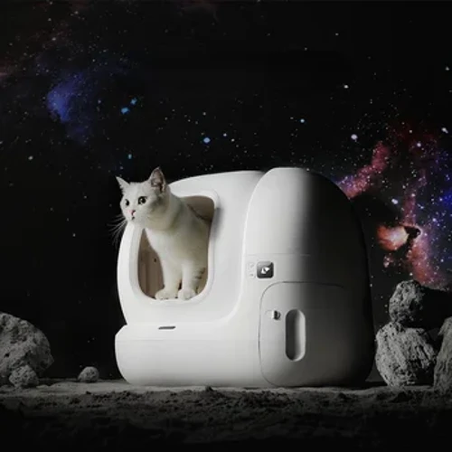 Selvrensende kattebakke Anti-sand lukket kattebakke Kattetoilet Automatisk Smart APP Remote Sandbox Petkit Kattebakke Max til kat