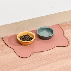 Silicone Pet Feeding Dog Pusi ipu mea'ai fala e le o pipi'i vai fagafao mea'ai Papa fafaga fata fafaga vai fafie fa'ameamea.