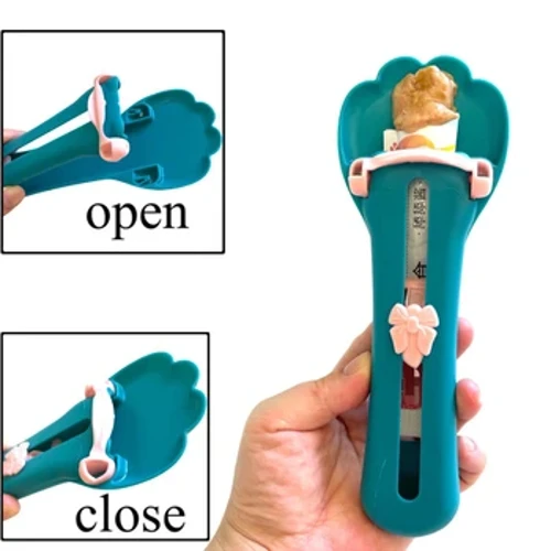 สัตว์เลี้ยง Feeder ช้อนแมว Strip บีบช้อน Multifunctional Cat ช้อนให้อาหารสำหรับแมวอาหารเปียก Treats Liquid Snack Feeding