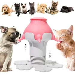 Mới Đa Chức Năng Cho Thú Cưng Ăn Y Học Cho Bé Thú Cưng Silicone Bắt Chước Sữa Mẹ Núm Vú Giả Để Ăn Bốn Cùng Một Lúc