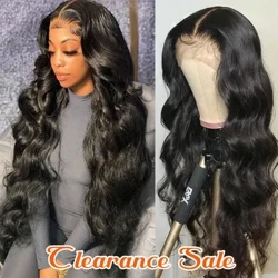 13x4 T Deel Kierper Wave Spëtzt Front Perücke Transparent Spëtze Frontal Perücke Mënsch Hoer Perücke 5x6 Glueless Perücke Mënsch Hoer Ready to Wear