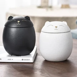 Urn cho thú cưng Đài tưởng niệm Gốm sứ tang lễ Urnen cho thú cưng Urnen cho thú cưng Urnen cho hỏa táng con người Urn cho tro cốt Mèo Urnen cho tro cốt