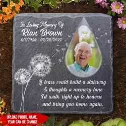Memorial Poem Stone For Loss Of Loved One Bereavement Poem In Loving Memory Stone Missing You Custom ตกแต่งสำหรับ Grave