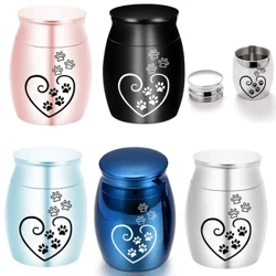 Ama-Keepsake Urns Amancane Omlotha Womuntu Ama-Urns Amancane Okushiswa Umlotha Womlotha I-aluminium ingxubevange yeSikhumbuzo Somlotha Isibambi Senja Eqoshiwe Uzipho Lokuphrinta