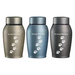 Hỏa Táng Tưởng Niệm Urn Đáng Nhớ Loose Tưởng Niệm Thú Cưng Quà Tặng An Táng Hỏa Táng Urn Lưu Trữ Thú Cưng Bình đựng tro cho Chó Tro Giữ Lại Những Kỷ Niệm