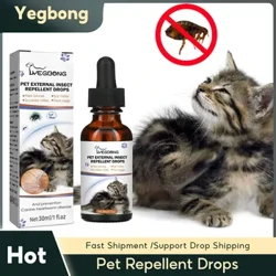 Thú cưng chống bọ chét bọ ve Thuốc chống côn trùng cho mèo công thức Chó tẩy bọ chét Thuốc diệt bọ chét Xịt sản phẩm chăm sóc chống ngứa