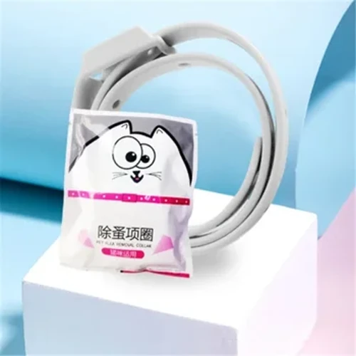 1pc collar cat inchoigeartaithe collar flea tic tic tic le rialú collar peataí lotnaidí coilíneach collar flea rubar a mharú gabhálais peataí collar