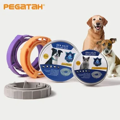 Frith Freat Madraí agus tic FlEABLE PET PET COLLAR & TICKENT TICTE COTHABHÁIL COTHABHÁIL COTHABHÁLACHA COTHABHÁIL CAT