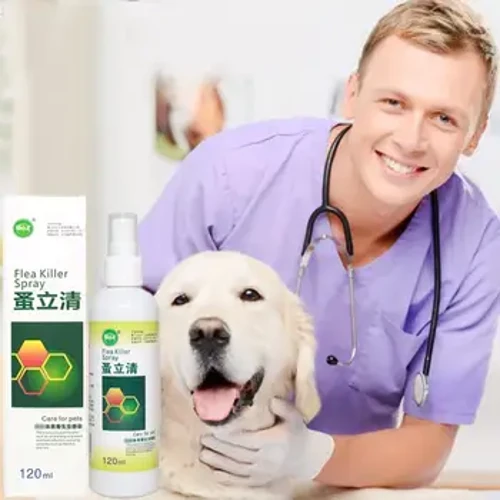 8Ml Cho Thú Cưng Chó Bọ Chét Diệt Bọ chét Thuốc trừ sâu chống bọ chét Thả Vitro Tẩy Xịt Rận Côn trùng Trong Kiểm soát Thuốc trừ sâu Mèo con I C4o7