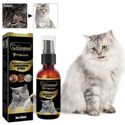 Pet Anti Itch Spray Makati na Balat Relief Paggamot ng Buli sa Balat Pag-aayos ng Flea Tick Control Antibacterial Cat Skin Health Care Liquid