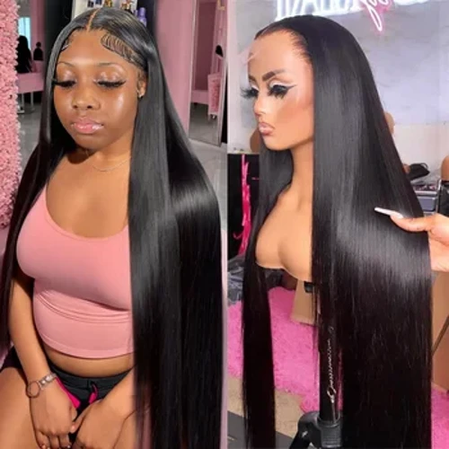 250% Sa'o Lace Front Wigs Laulu Tagata HD Transparent Lace Frontal Bone Sa'o Lace Front Wigs Fa'atau T Vaega Pasila Hair