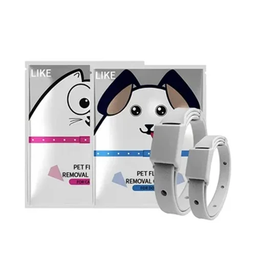 Puipuiga o Flea ma Tiki mo maile Pusi e le vai ma saogalemu mea e fa'aoga ai Puppy Collars Togafitiga o Pusi Bug Bite Thing Control.