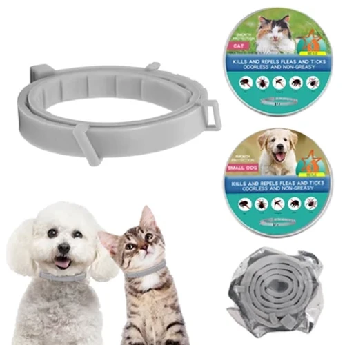 Collar Dríogáin Peataí Insínte Muince Frithpharraitíteacha Pearsantaithe Frith-Flea agus Cuir tic Coileán Cat Madra Mór Coiléar tic Frith-Flea