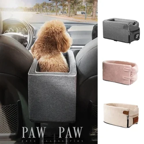 PAW Cŵn Teithio Cŵn Car Sedd Car Cludwyr Gwely Ar Gyfer Cathod Bag Diogelwch Cŵn Affeithwyr Stroller Cŵn Bach Bach Bach