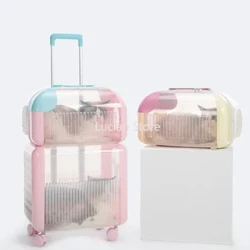 Strollers Cait Iompróirí Gleoite Úrscéal Breathable Ainmhithe Allamuigh Cait Iompróir Taisteal Jaula Para Gatos Pet Accessories