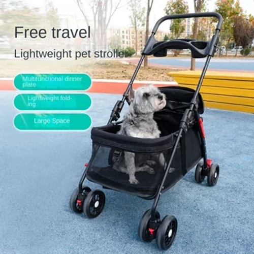 Pet Cat Dog universalus nešiojimo krepšys Large Vision automobilio šunų krepšelio skriemulys naminių gyvūnėlių vežimėlis Lengvas sulankstomas šunų narvas universalūs krepšiai