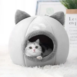 Pabell Ty Ogof Cat Gwely Niche Gwely Gwely Anifeiliaid Anwes Mat Ty Nyth Dodrefn Bag Matres Clustog Ci Soffa Sach Ogof