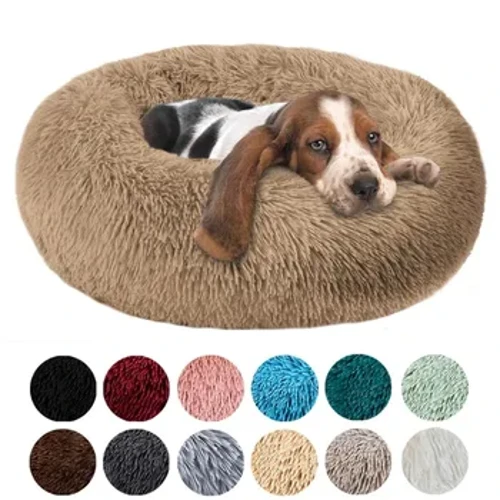 Katu-ohe biribilak Etxe leun eta luzea peluxe onena Txakurrentzako ohea Saskia Animalientzako produktuak Kuxina Katuaren ohea Katuaren Mat Animaliak Lo egiteko sofa