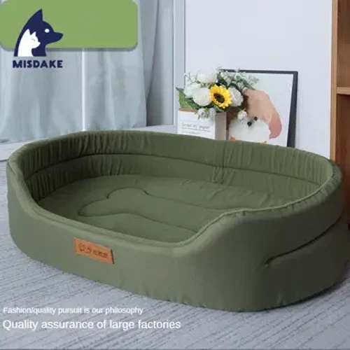 Kitanda cha Sofa kisicho na maji na cha kuzuia utitiri kwa ajili ya Mbwa na Paka, Kitanda Kinachostahimili Kutafuna, Kinachostahimili Uvaaji, Nguo ya Oxford, Kisichovuja, Kizuia murine Ndani