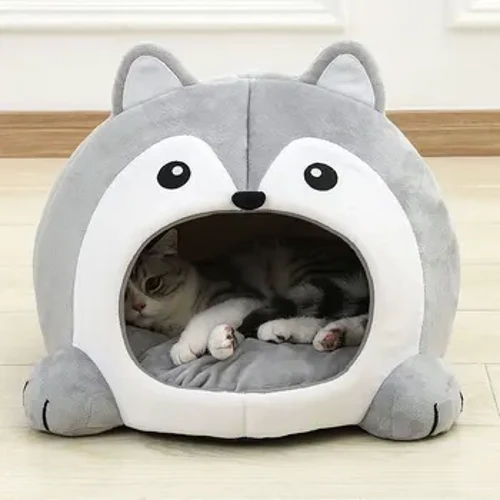Çok Yumuşak Kedi Yatak Evcil Hayvan Sepeti Kedi Evi Kanepe Küçük Köpek Şezlong Yastık Yavru Kediler Mağara Köpek Mat Ev çadır yatak Malzemeleri Kediler için