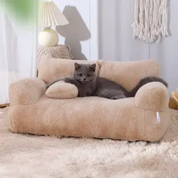 Leaba Peataí Nest Cat le haghaidh Tolg Leaba Cat Só Beaga Beag Geimhridh Madraí Te Cait Soláthairtí Peataí Leaba Puppy Compordach Plush