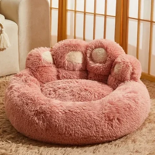 Naminių gyvūnėlių šuo sofa pliušinis veislynas dideli naminių gyvūnėlių produktai pūkuota šunų lova mažos sofos krepšeliai šuniukų katės atsargos