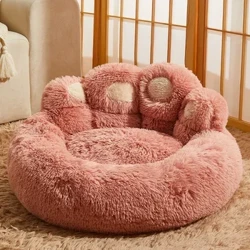 Cho Thú Cưng Chó Sofa Sang Trọng Chó Giống Thú Cưng Lớn Sản Phẩm Lông Chó Giường Sofa Nhỏ Giỏ Chó Con Mèo Tiếp Liệu Lớn Đệm Phụ Kiện Thú Cưng