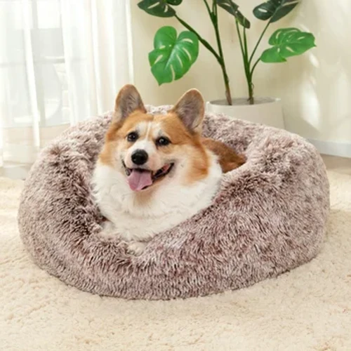 Leapacha Cat Babhta Teach Bog Fada Plush Leaba Madraí Peataí is Fearr Do Madraí Ciseán Táirgí Peataí Cushion Leaba Cat Cat Mat Ainmhithe Tolg Codlata