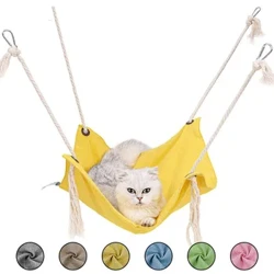 Hängsängar för katter Husdjursbur Hängmatta Säng för kattunge Hängsits inomhuskatt Soffmonterad Slitstark kattsäng Kitty Nest Valpdyna