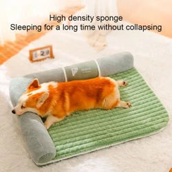 Kimpets Pet Cat Nest Winter Warm Removable For Dog Cat Sofa Nest Small Dog Sofa Bed Periv Deep Sleep