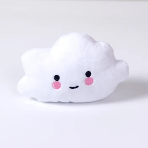 1 cute at vocal na hugis ulap na plush toy/vocal toy, isang dog toy para sa mga aso at pusa para maglaro at makapagpahinga, gumiling ng ngipin, maglinis ng ngipin, at