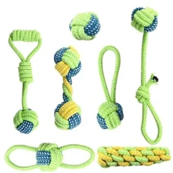 Cho Thú Cưng Đồ Chơi Cho Chó Lớn Nhỏ Đồ Chơi Tương Tác Dây Cotton Mini Đồ Chơi Cho Chó Bóng Cho Chó Phụ Kiện Bàn Chải Đánh Răng nhai Đồ Chơi Cún Con