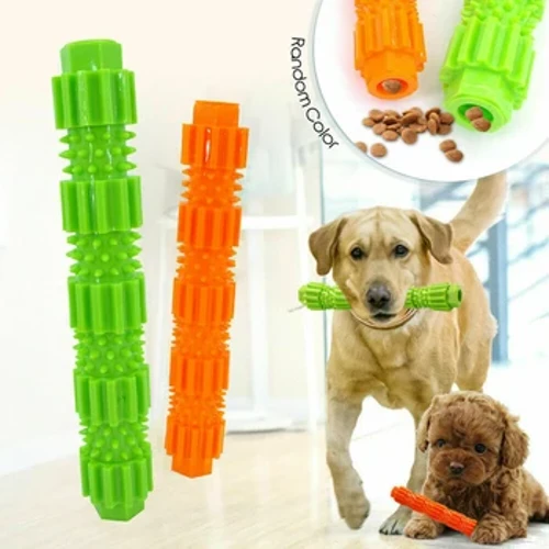 Hausdéier Hond Chew Toy fir Aggressiv Chewers Traitement Dispensing Gummi Zänn Botzen Spillsaachen Kiischt Gummi Hond Spillsaachen fir Hënn