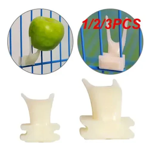 1/2/3 Chim Mới Đựng Thức Ăn Hỗ Trợ Thép Không Gỉ Vẹt, Hoa Quả Ăn Dính Đồ Chơi