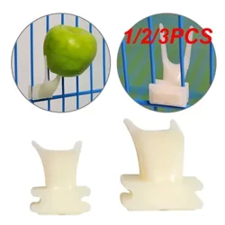 1/2/3PCS Νέα βάση στήριξης τροφών για πτηνά από ανοξείδωτο ατσάλι Parrot Fruit Vegetable Feeder Stick Toy