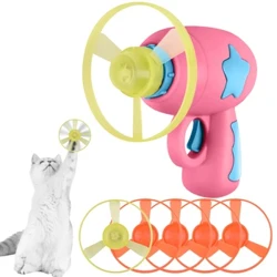 Kucing Interaktif Teaser Ambil Mainan untuk Kucing Kecil Anjing Ngejar Pet Lucu Teaser Persediaan Game Kucing Aksesoris Hewan Peliharaan