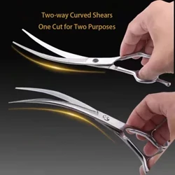 Nā ʻoki hoʻomaʻamaʻa holoholona ʻoki lauoho ʻīlio ʻoihana ʻokiʻoki ʻoihana Set Teddy Haircutting Bent Scissors Pet Clippers Portable Sets