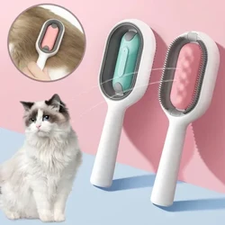 Lược chải lông thú cưng 4 trong 1 Lược làm sạch massage tẩy trang cho chó mèo Đồ dùng chung có bình nước cho thú cưng Sản phẩm phụ kiện