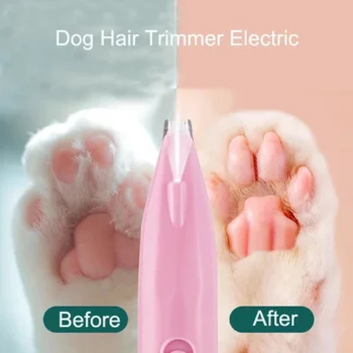 Pemangkas Rambut Anjing Listrik Pemotong Anjing Profesional Pemangkas Rambut Kaki Hewan Peliharaan Kucing Grooming Penata Rambut Gunting Butt Telinga Pedicator