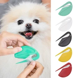 2024 New Cat Dog Comb Combs Open Knot Comb Cat Puppy Hair Fur Fur Shedting Grooming Trimmer Plade Comb Brush Brush